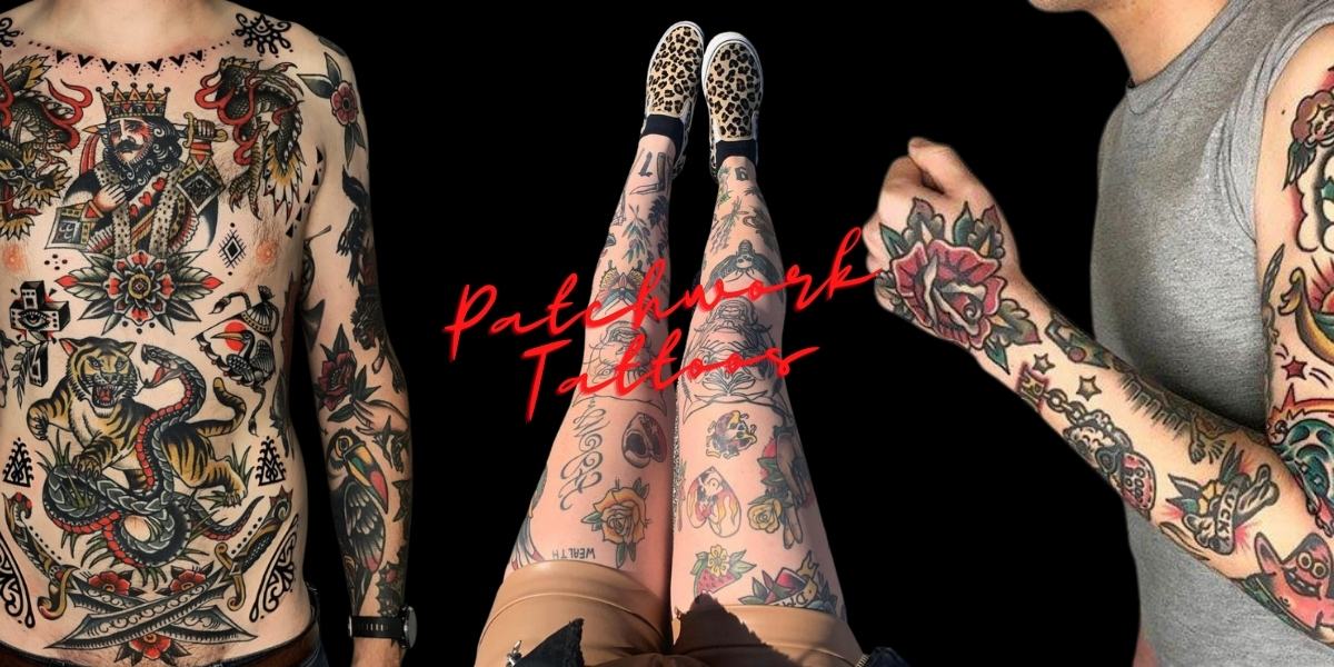Patchwork Tattoos, What They Are, And Examples Of Patchwork Tattoos – MrInkwells